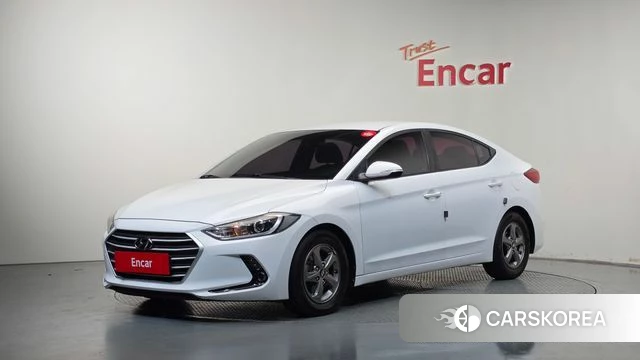 Hyundai Avante AD 2018 Белый из Кореи