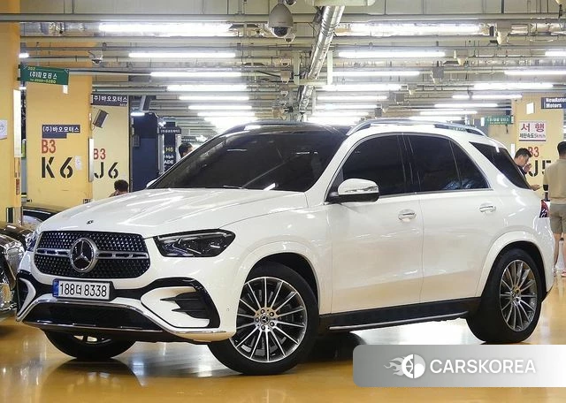 Mercedes-Benz GLE-Class W167 2024 Белый из Кореи