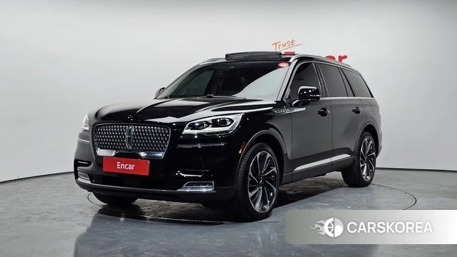 Lincoln Aviator 2nd generation 2021 Черный из Кореи