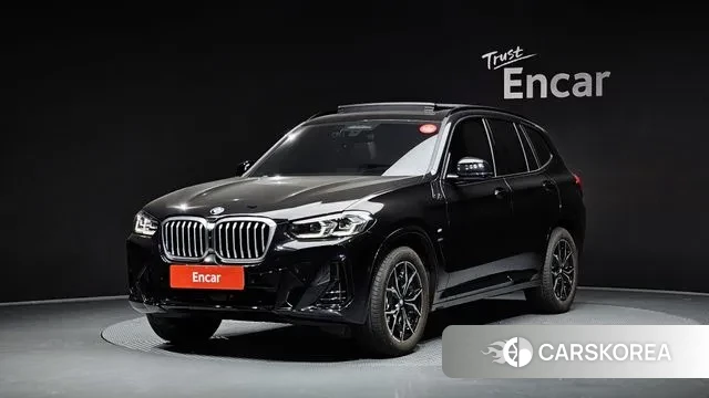 BMW X3 (G01) 2024 Черный из Кореи