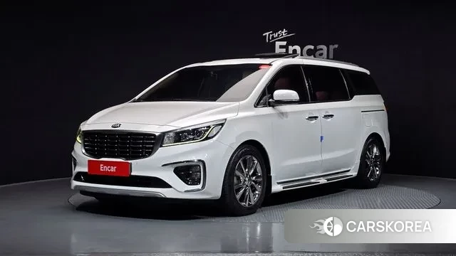 Kia The New Carnival 2018 Белый из Кореи