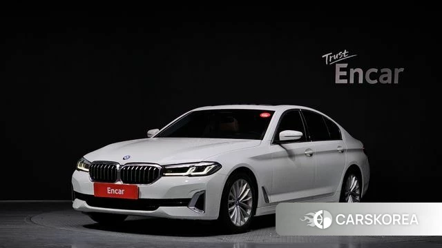 BMW 5 Series (G30) 2021 Белый из Кореи