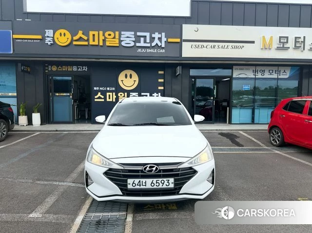 Hyundai The New Avante AD 2019 Белый из Кореи