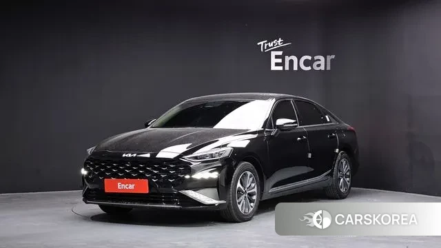 Kia K8 Hybrid 2021 Черный из Кореи