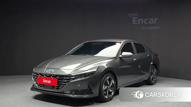 Hyundai Avante (CN7) 2021 Серый из Кореи