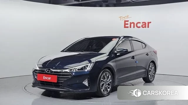 Hyundai The New Avante AD 2018 Синий из Кореи