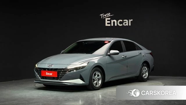 Hyundai Avante (CN7) 2020 Светло-серебряный цвет из Кореи