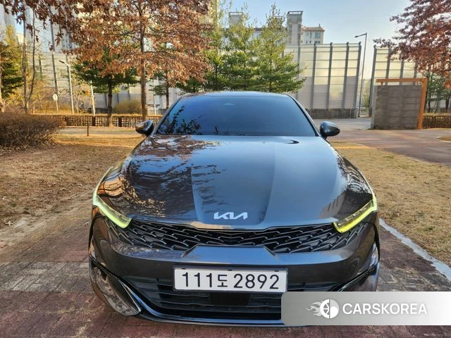 Kia K5 3rd generation 2021 Серый из Кореи