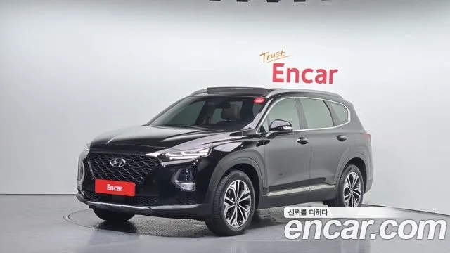 Hyundai Santa Fe TM 2018 Черный из Кореи