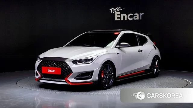 Hyundai Veloster (JS) 2021 Серебристо-серый из Кореи