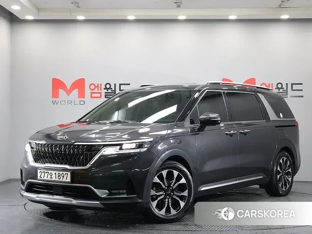 Kia Carnival 4th generation 2021 Серый из Кореи