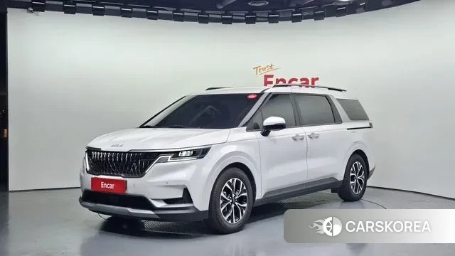 Kia Carnival 4th generation 2021 Белый из Кореи