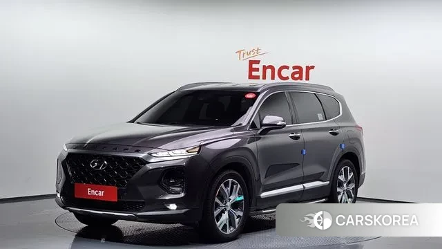 Hyundai Santa Fe TM 2020 Серый из Кореи