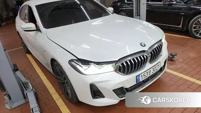 BMW 6 Series GT (G32) 2022 Белый из Кореи