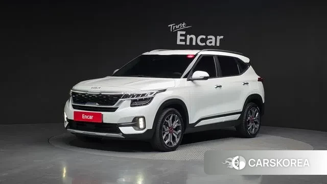 Kia Seltos 2021 Белый из Кореи