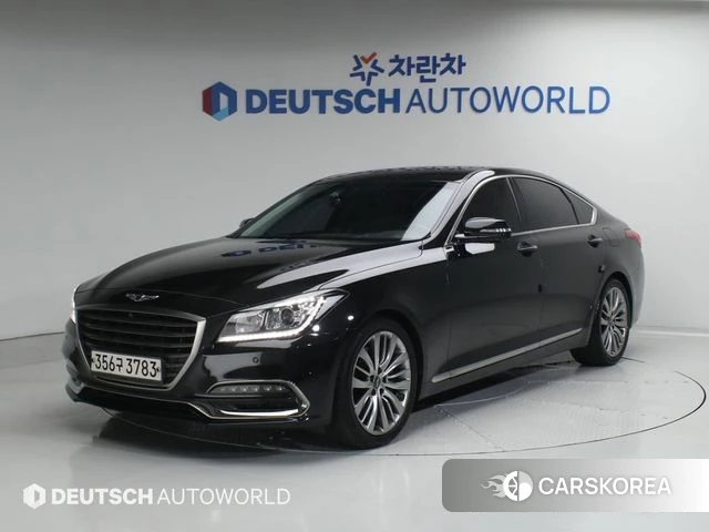 Genesis G80 2018 Черный из Кореи