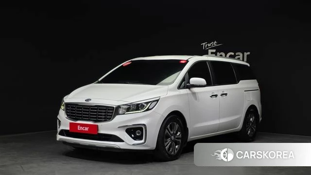 Kia The New Carnival 2018 Белый из Кореи