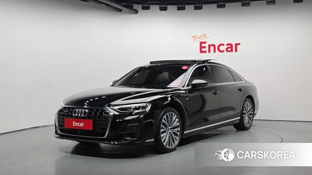 Audi A8 (D5) 2023 Черный из Кореи