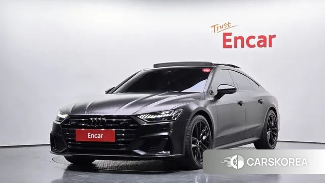 Audi A7 (4K) 2020 Черный из Кореи
