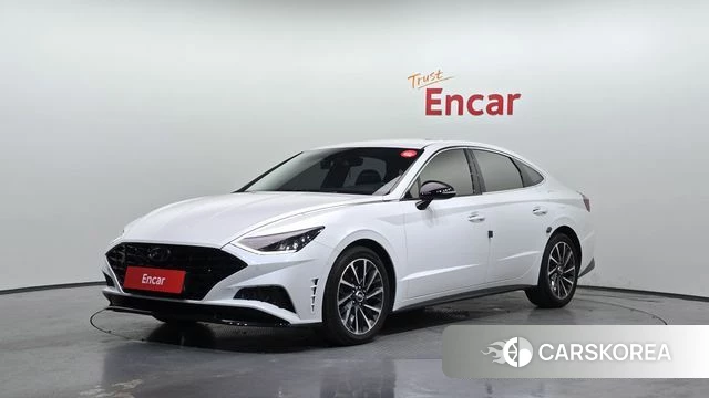 Hyundai Sonata (DN8) 2021 Белый из Кореи