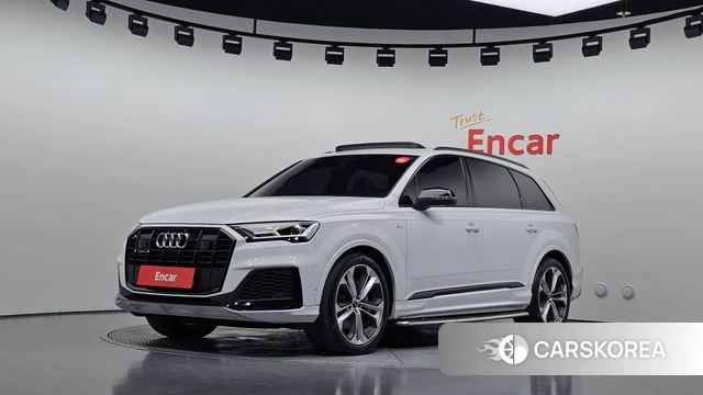 Audi Q7 (4M) 2022 Белый из Кореи