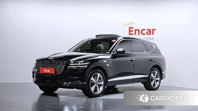 Genesis GV80 2022 Черный из Кореи