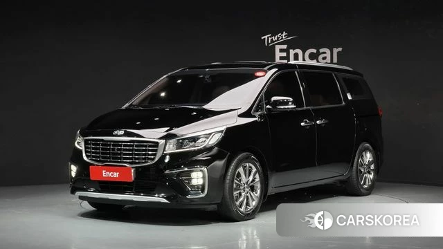 Kia The New Carnival 2019 Черный из Кореи