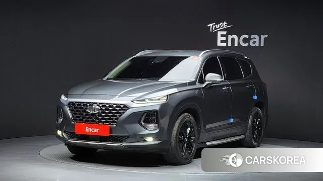 Hyundai Santa Fe TM 2018 Серый из Кореи