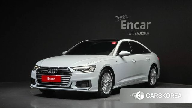 Audi A6 (C8) 2021 Белый из Кореи