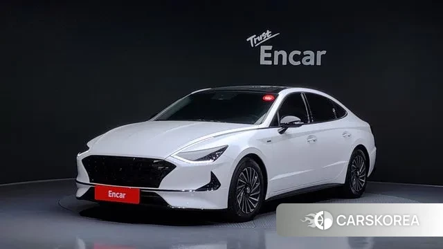 Hyundai Sonata Hybrid (DN8) 2020 Белый из Кореи