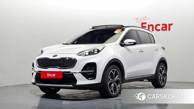 Kia Sportage The Bold 2020 Белый из Кореи