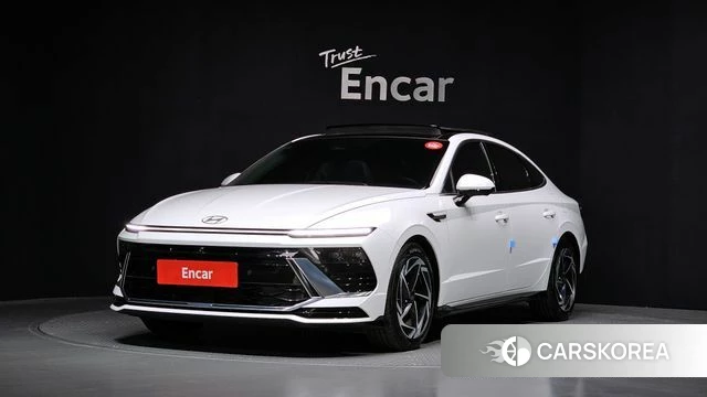 Hyundai Sonata D Edge Hybrid (DN8) 2024 Белый из Кореи