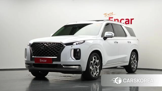 Hyundai Palisade 2021 Белый из Кореи