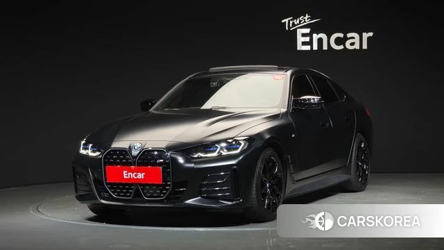 BMW i4 2023 Красный из Кореи
