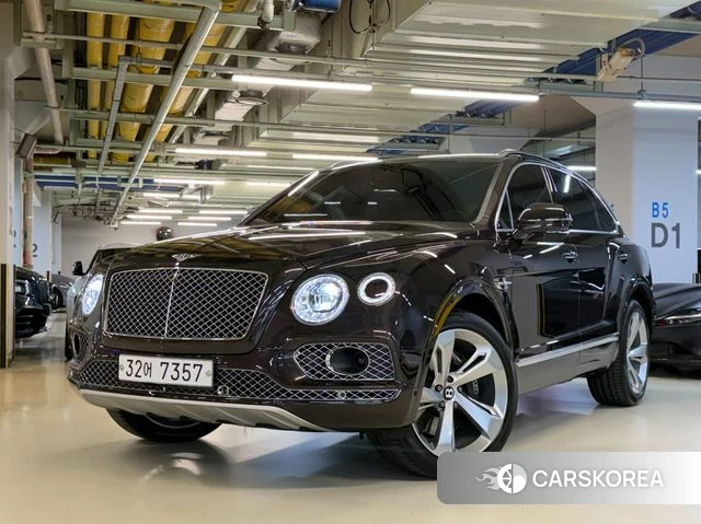 Bentley Bentayga 2018 Черный из Кореи