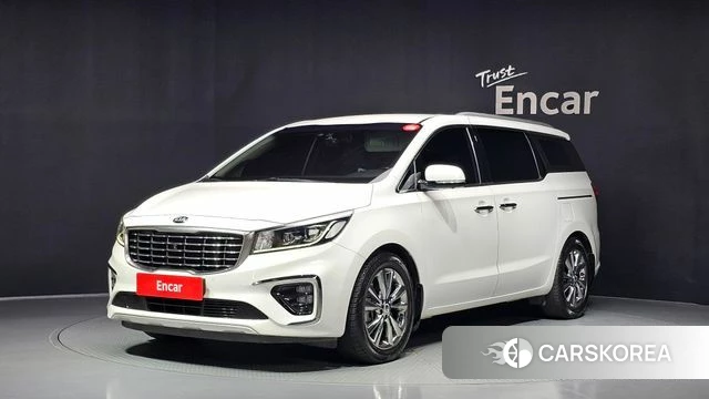 Kia The New Carnival 2019 Белый из Кореи