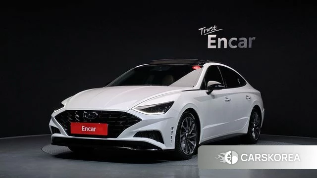 Hyundai Sonata (DN8) 2019 Белый из Кореи