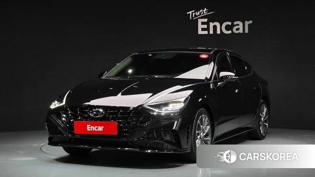 Hyundai Sonata (DN8) 2022 Черный из Кореи