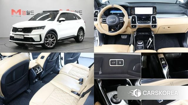 Kia Sorento 4th Generation 2021 Белый из Кореи