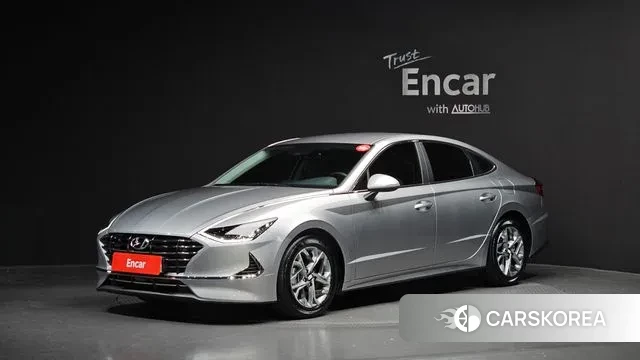 Hyundai Sonata (DN8) 2020 Серебристо-серый из Кореи