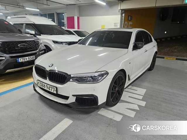 BMW 5 Series (G30) 2018 Белый из Кореи