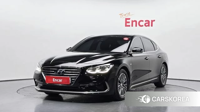 Hyundai Grandeur IG Hybrid 2018 Черный из Кореи