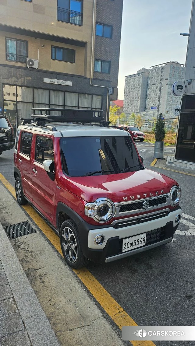 Suzuki Hustler 2024 Красный из Кореи