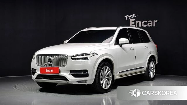 Volvo XC90 second Generation 2018 Белый из Кореи