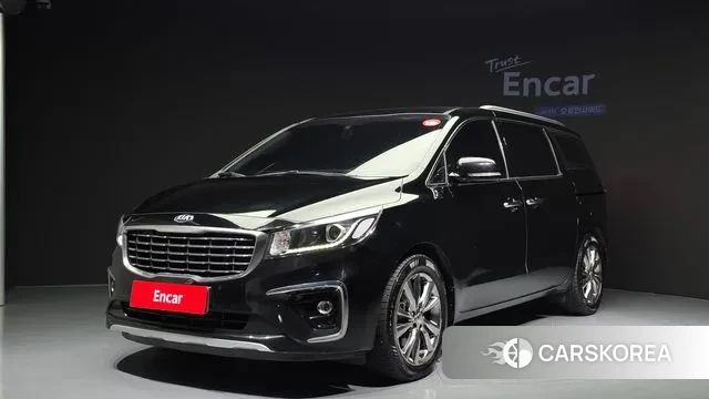 Kia The New Carnival 2019 Черный из Кореи