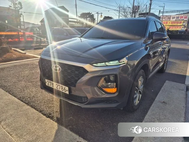 Hyundai Santa Fe TM 2019 Серый из Кореи