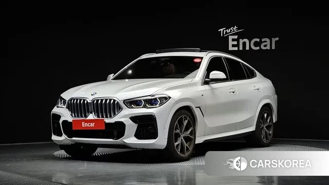 BMW X6 (G06) 2022 Белый из Кореи
