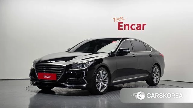 Genesis G80 2018 Черный из Кореи