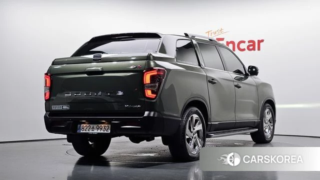 Ssangyong The New Rexton Sport 2023 Темно-зеленый из Кореи