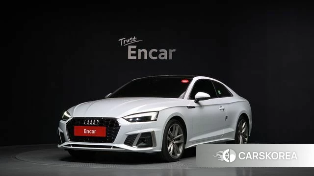 Audi A5 (F5) 2020 Белый из Кореи